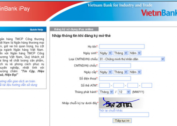 Cách mở tài khoản ngân hàng Vietinbank Online 2024 miễn phí