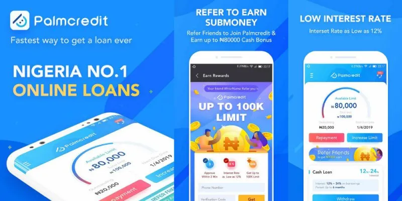 Best loan apps in Nigeria -PalmCredit