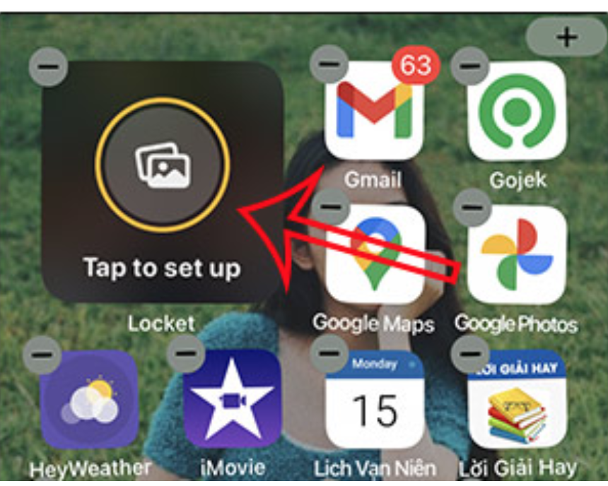 Cách share hình ảnh bên trên Locket Widget bên trên Android 3
