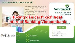 Hướng dẫn cách kích hoạt internet banking Vietcombank trên điện thoại