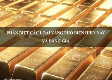 Phân biệt các loại vàng trên thị trường hiện nay và giá 2022
