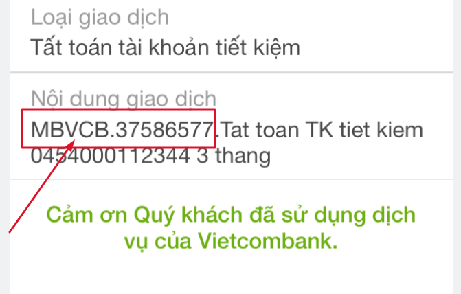MBVCB Là Ngân Hàng Gì? Có phải mã giao dịch của Vietcombank - InfoFinance.vn