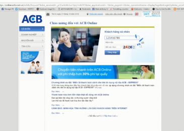 Cách đăng ký ACB Banking Online 2024. Hướng dẫn đăng nhập, sử dụng, phí