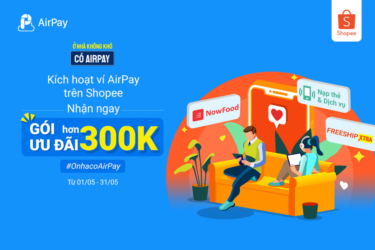 app-airpay-lien-ket-the-ngan-hang-nhan-tien