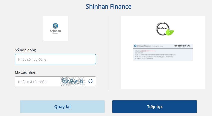 Tra-cuu-khoan-vay-Shinhan-Finance-tren-payoo