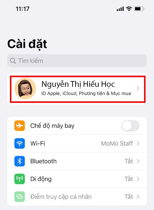 them-phuong-thuc-thanh-toan-momo-tren-app-store