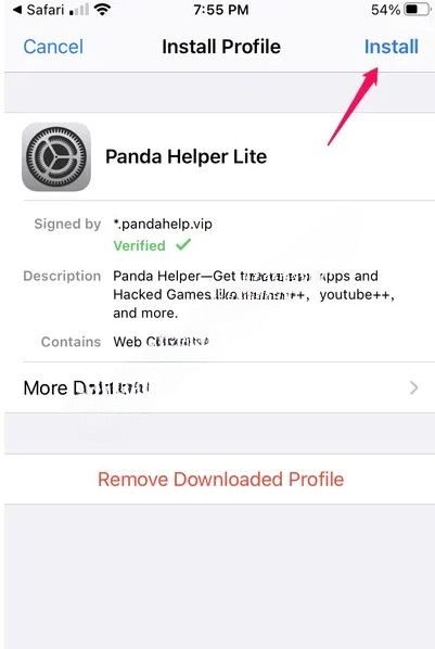 Tải Panda Helper IOS về điện thoại