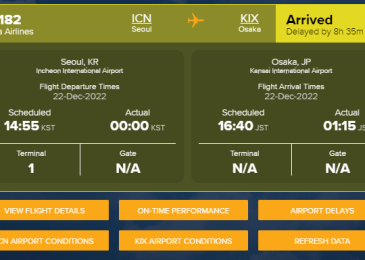 Cách kiểm tra chuyến bay quốc tế đã hạ cánh chưa bằng App