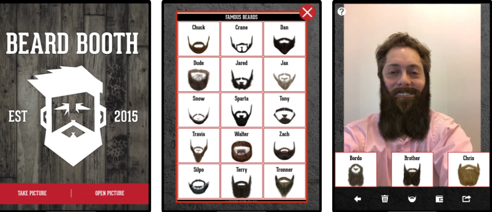 Beard Booth - App ghép râu cho iPhone