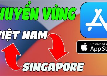 Cách chuyển vùng iphone sang singapore. Mã vùng singapore ios