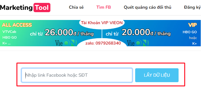Tino Group - tool quét số điện thoại Facebook miễn phí
