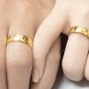 Cặp nhẫn cưới vàng 18K giá bao nhiêu 2023? 10 Mẫu đẹp nhất