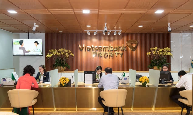 Check-in phòng chờ Vietcombank Priority