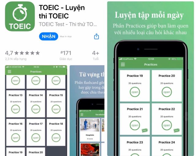English for TOEIC - App luyện thi TOEIC miễn phí tốt nhất
