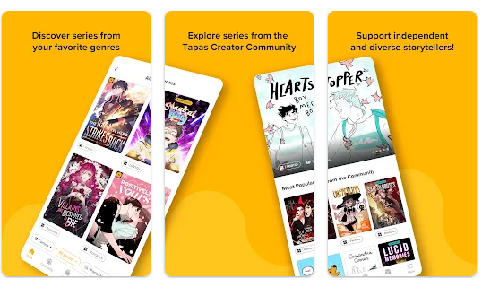 Tapas Comics - App đọc truyện ngôn tình online