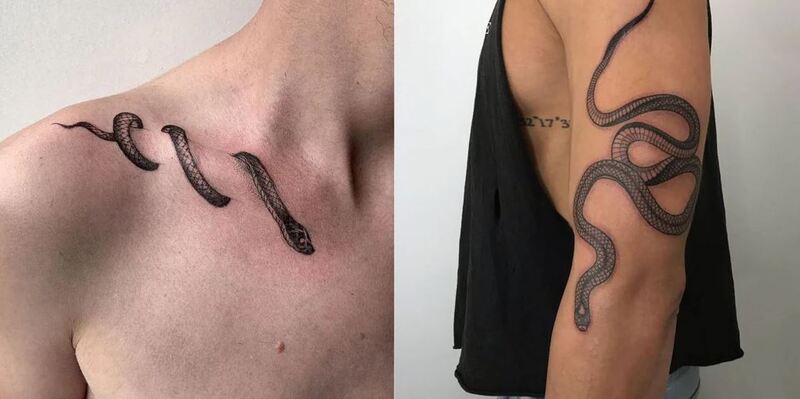 Minh Tân Tattoo   BẠN CÓ BIẾT  Ý NGHĨA HÌNH XĂM RẮN QUẤN QUANH HOA MẪU  ĐƠN  Hình xăm rắn là biểu tượng của sự quyến rũ thần bí