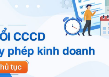Cách thay đổi CMND sang CCCD trên giấy phép kinh doanh