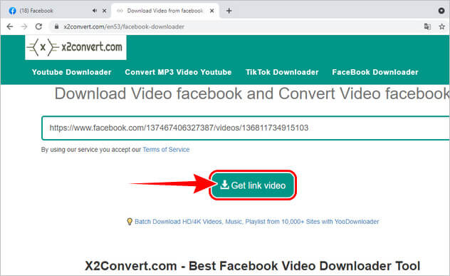 X2convert.com Https //ytop1.com/vi1/Facebook-Downloader tải video về điện thoại 