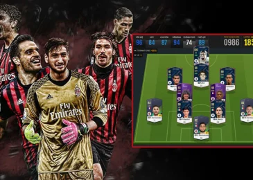 Xây hậu vệ cánh AC Milan FO4 huyền thoại nhất 2024