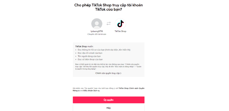 Cách đăng ký Tiktok Shop trên máy tính