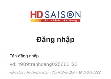 Cách đăng nhập App HD Saison không bị lỗi