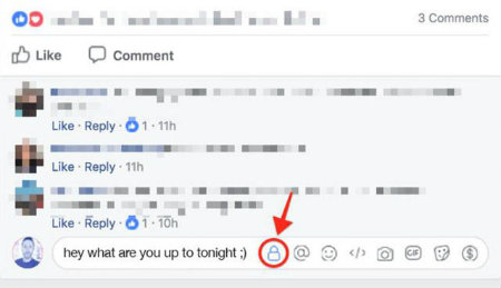 Cách trả lời bình luận riêng trên Facebook
