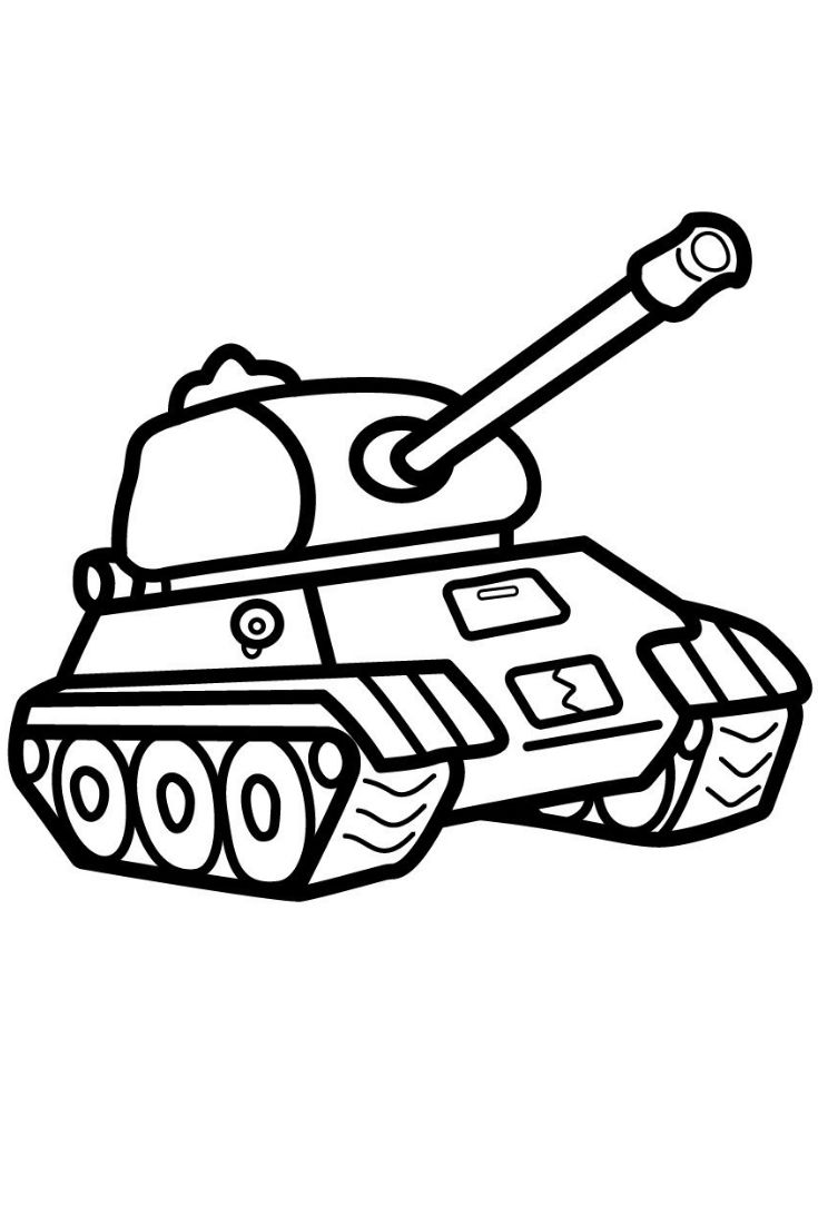 Tank hình vẽ xe tăng đẹp