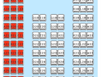 Sơ đồ ghế tàu Phú Quốc Express 18 và giá vé ghế ngồi đẹp nhất 2024