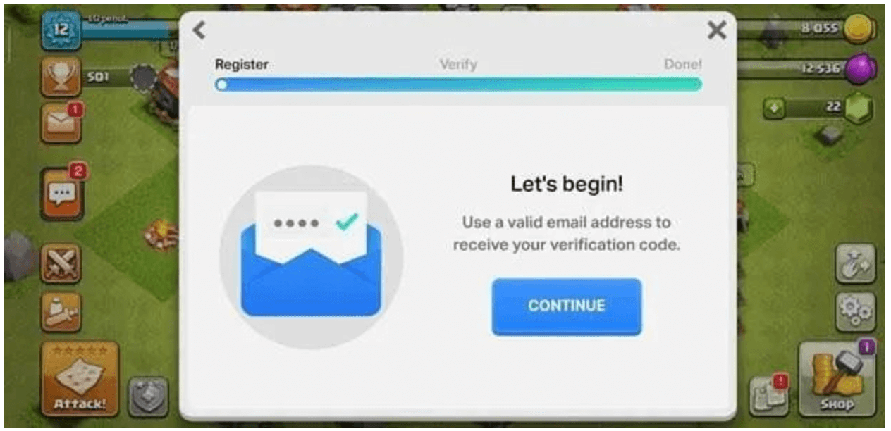Cách liên kết Supercell ID với Gmail 1