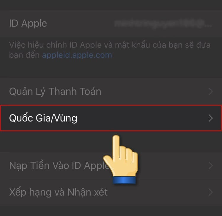 Cách chuyển vùng ID Apple sang Mỹ qua App Store