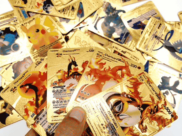 thẻ bài pokemon vàng