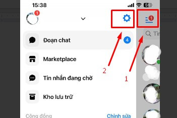 Cài Face ID cho Messenger Facebook trên Android iPhone