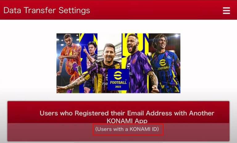Cách đăng nhập Konami ID PES 2023 trên PC