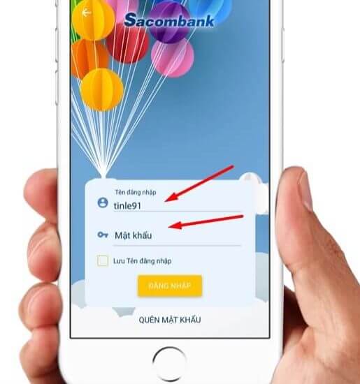 Cách đăng nhập Sacombank mBanking trên điện thoại, đăng nhập eBanking Sacombank mới nhất
