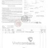 Mẫu giấy xác nhận số dư sổ tiết kiệm tài khoản Vietcombank