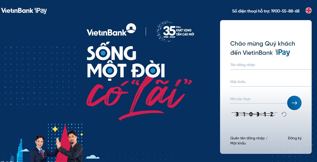 Cách đổi điểm thưởng Loyalty Vietinbank trên Website