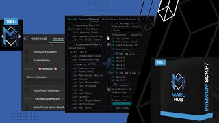 Script Maru Hub Mobile Blox Fruit Miễn phí Vip