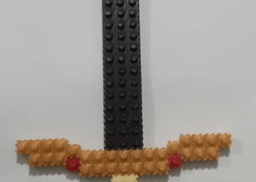 Cách lắp kiếm bằng lego răng cưa Blox Fruit